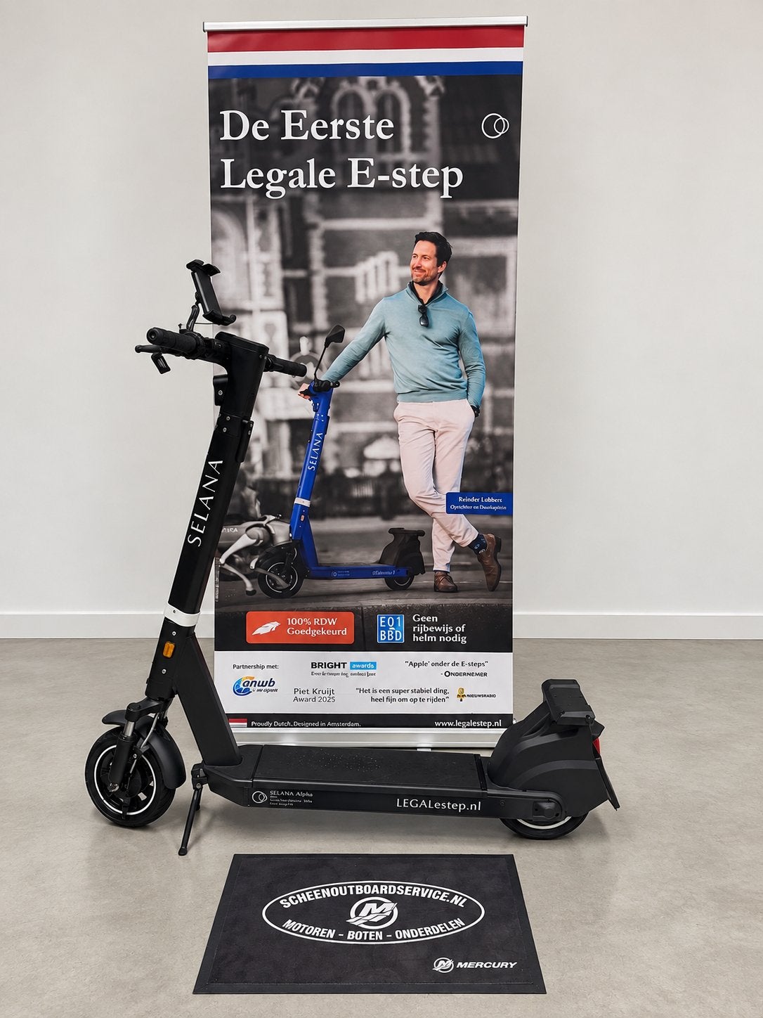 Selana E-steps Dealer Diemen & Omgeving - De Eerste Legale E, Fietsen en Brommers, Ophalen, Nieuw, Elektrische step (E-scooter)