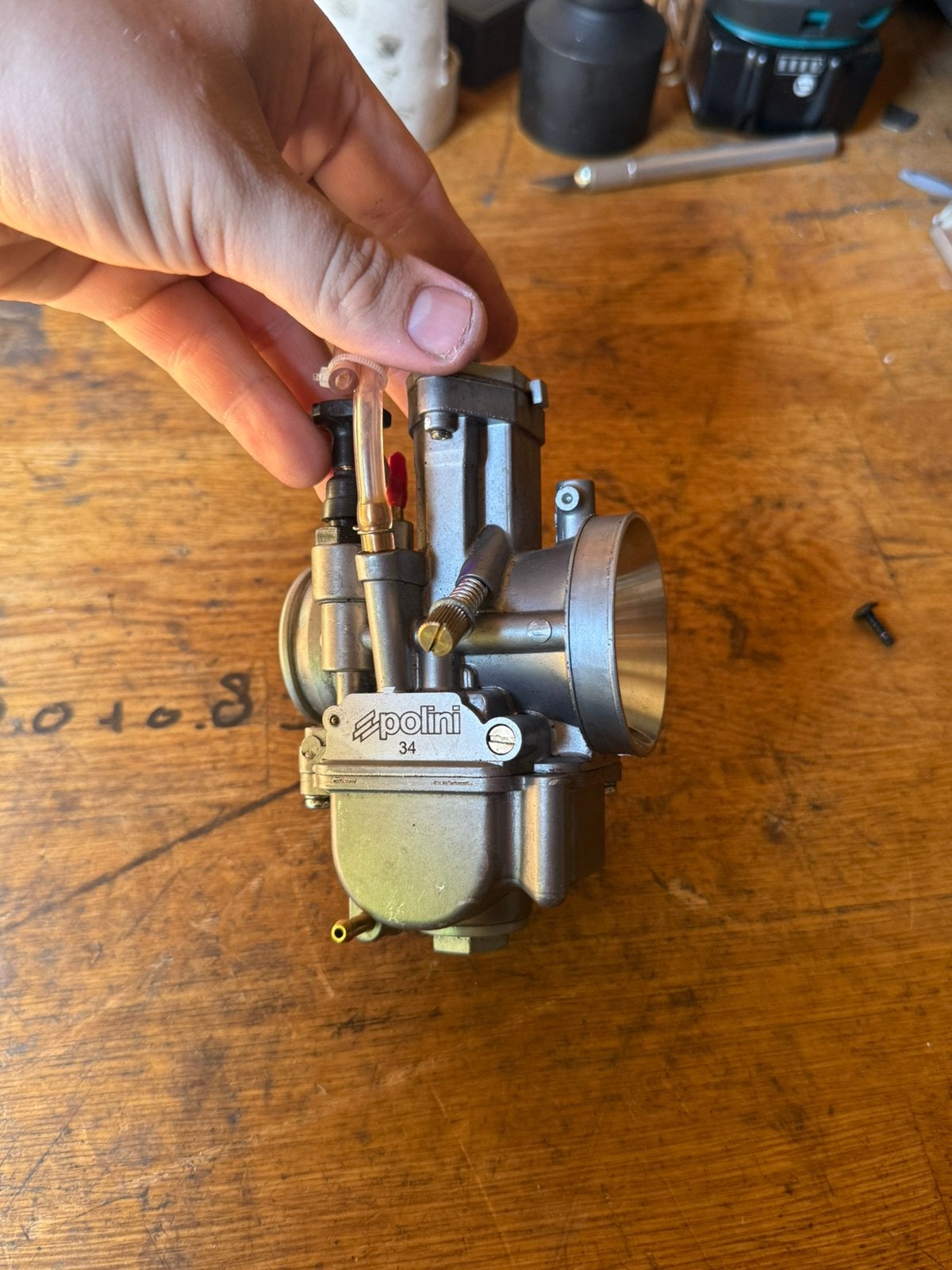 Polini 34mm Carburateur, Ophalen, Zo goed als nieuw, Carburateur