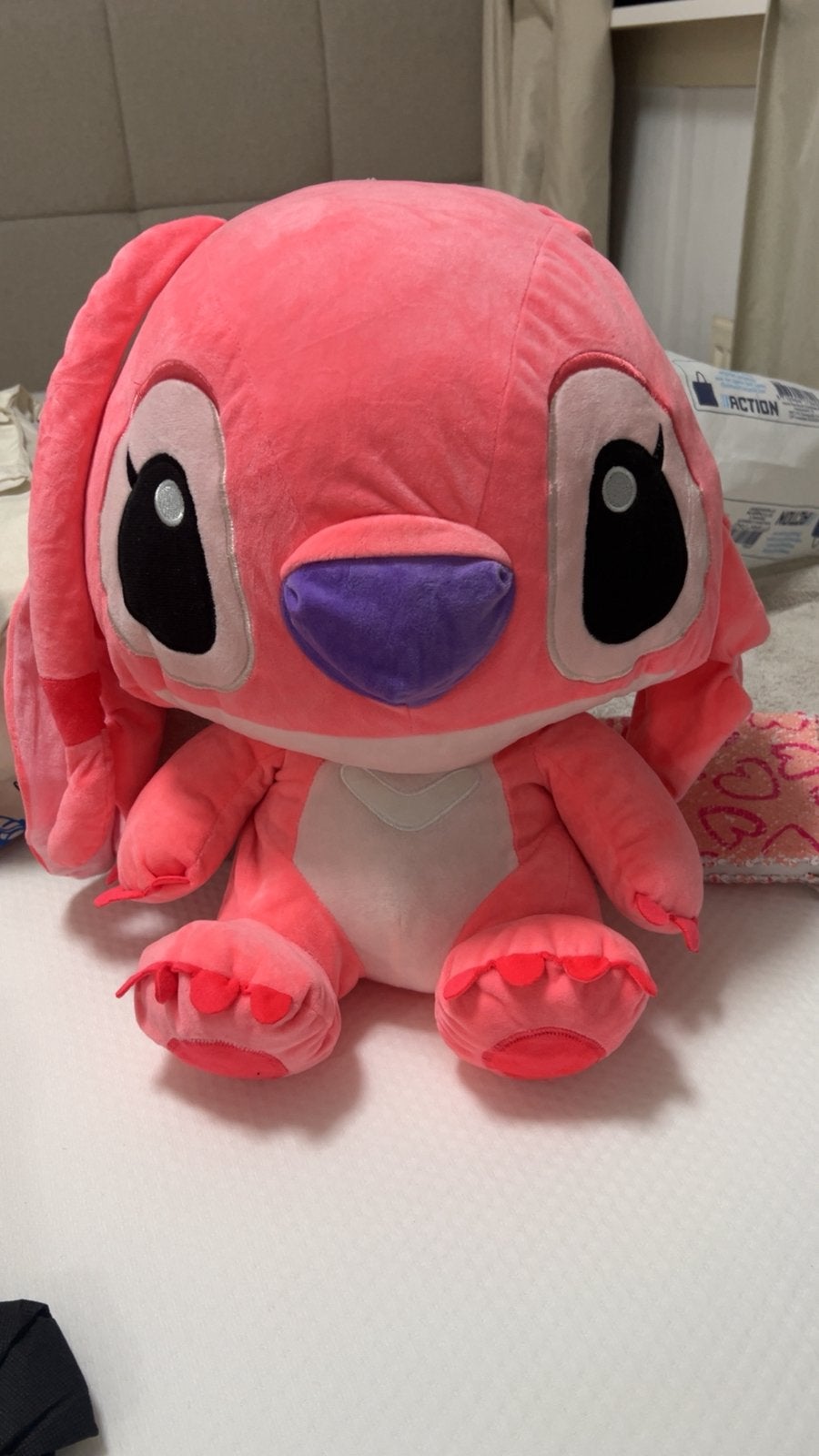 Stitch knuffel, Ophalen of Verzenden, Zo goed als nieuw