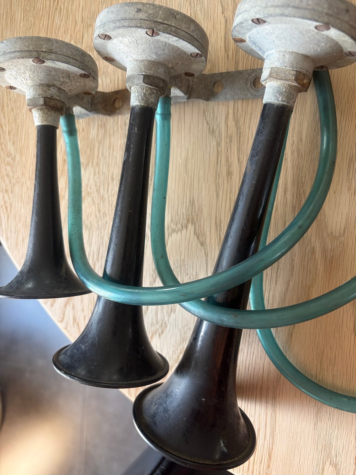 Stebel Armony luchthoorn set met compressor, Ophalen of Verzenden, Gebruikt, Universele onderdelen