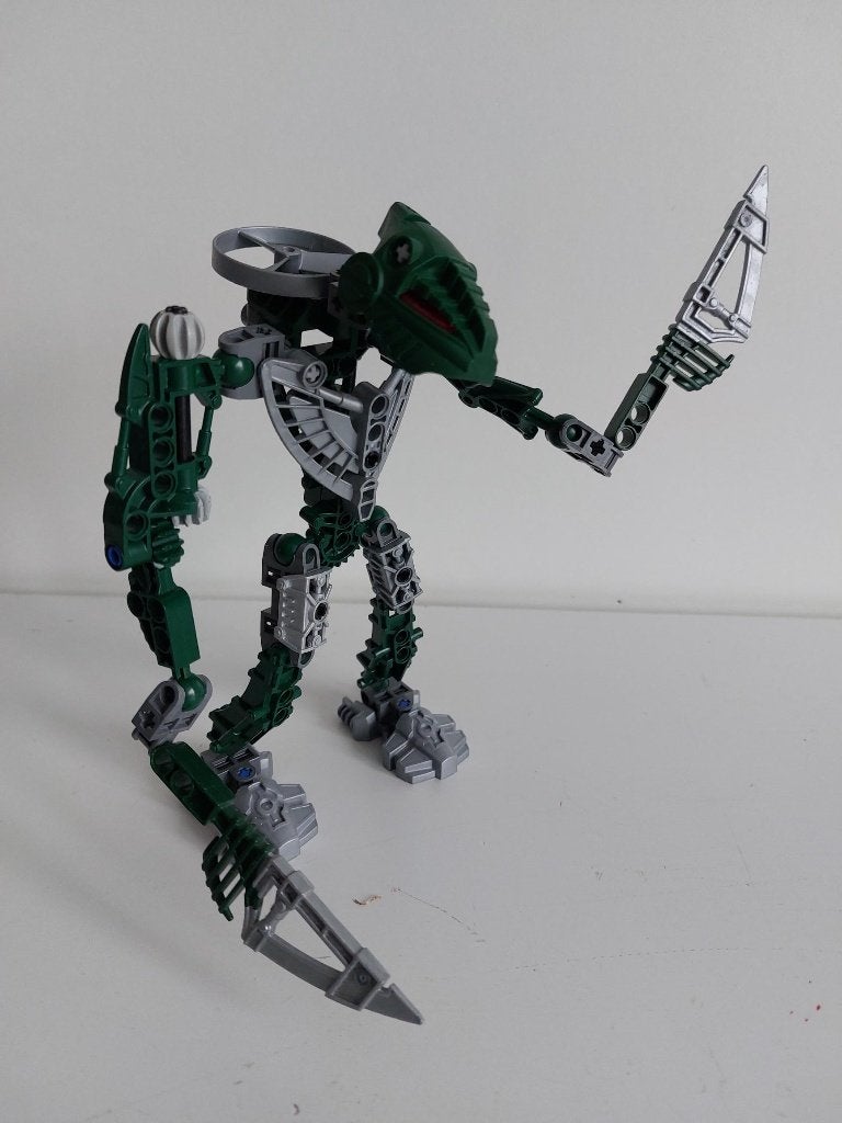 Lego Bionicle - 8740 Toa Hordika Matau, Bionicle, Lego, Ophalen of Verzenden, Zo goed als nieuw