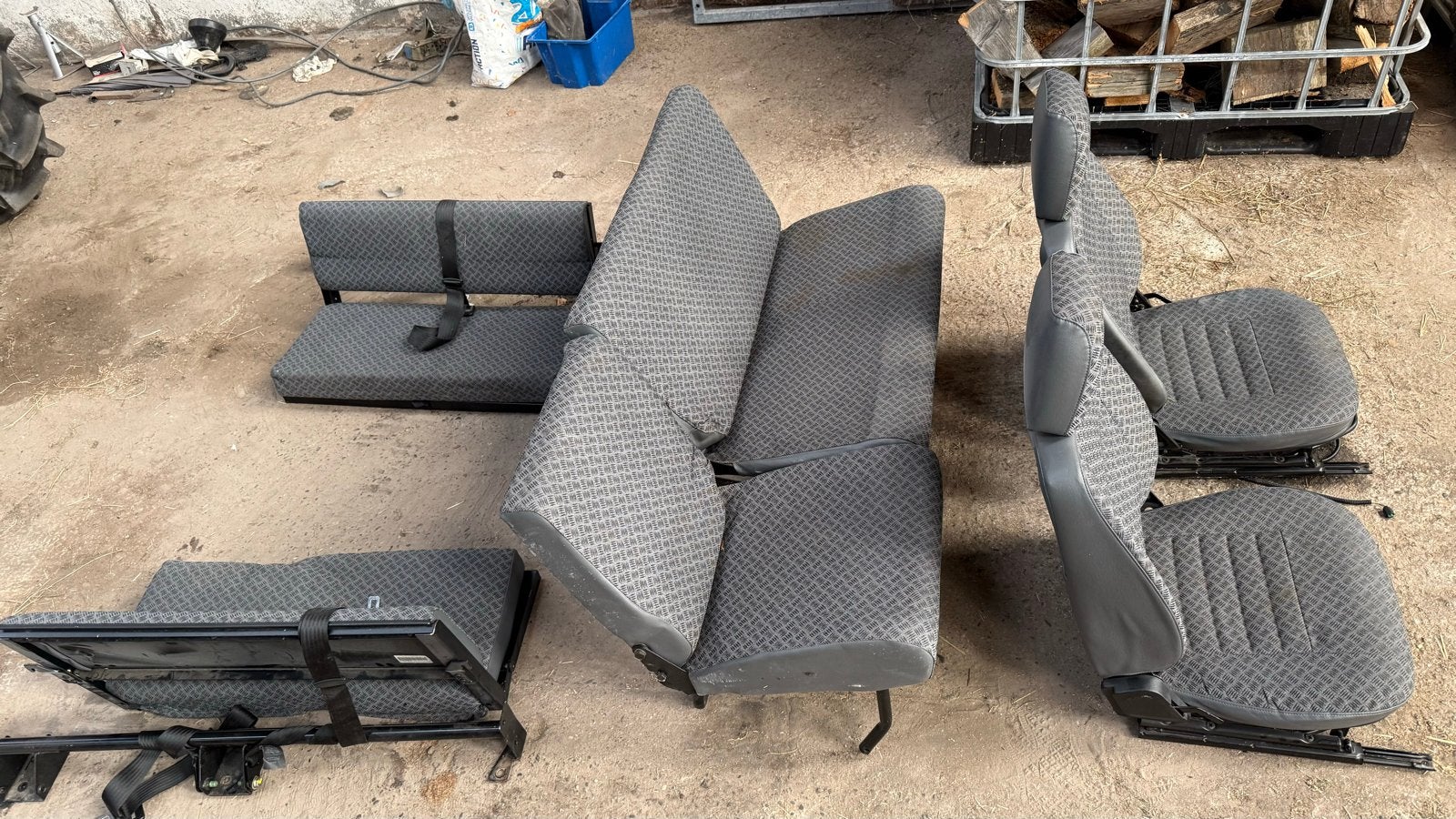 Interieur Land Rover Defender 110 - Stoelen en Banken, Auto-onderdelen, Ophalen, Gebruikt, Land Rover
