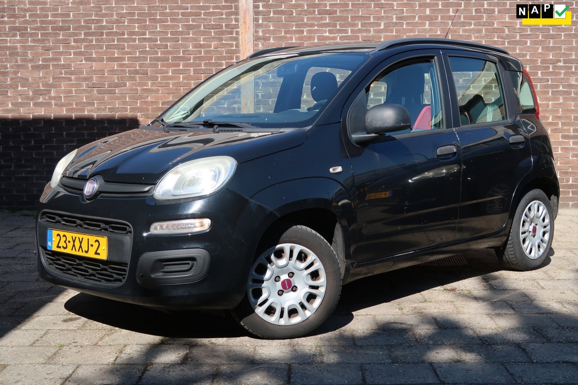 Fiat Panda 0.9 TwinAir Easy *Rijklaarprijs *2e Eigenaar *Ond, Auto's, Fiat, Voorwielaandrijving, Euro 5, Zwart, Panda