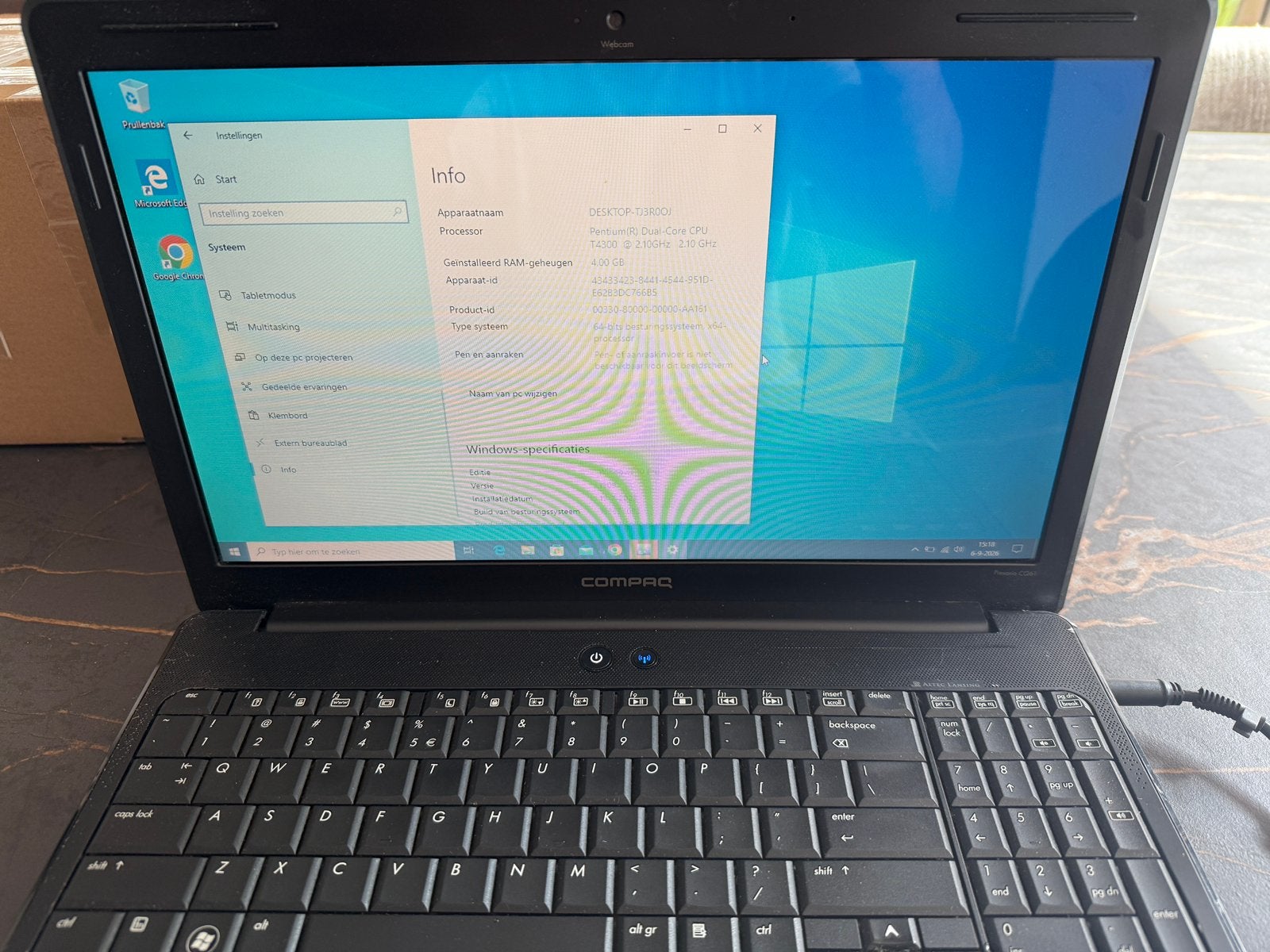 Compaq Presario CQ61, Computers en Software, Gebruikt, HDD, 2 tot 3 Ghz, Ophalen of Verzenden