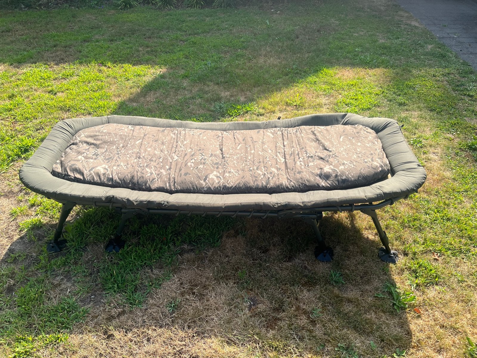 Nash Indulgence Air Bed 4 - Comfortabel Karperbed, Watersport en Boten, Hengelsport | Karpervissen, Gebruikt, Overige typen, Ophalen