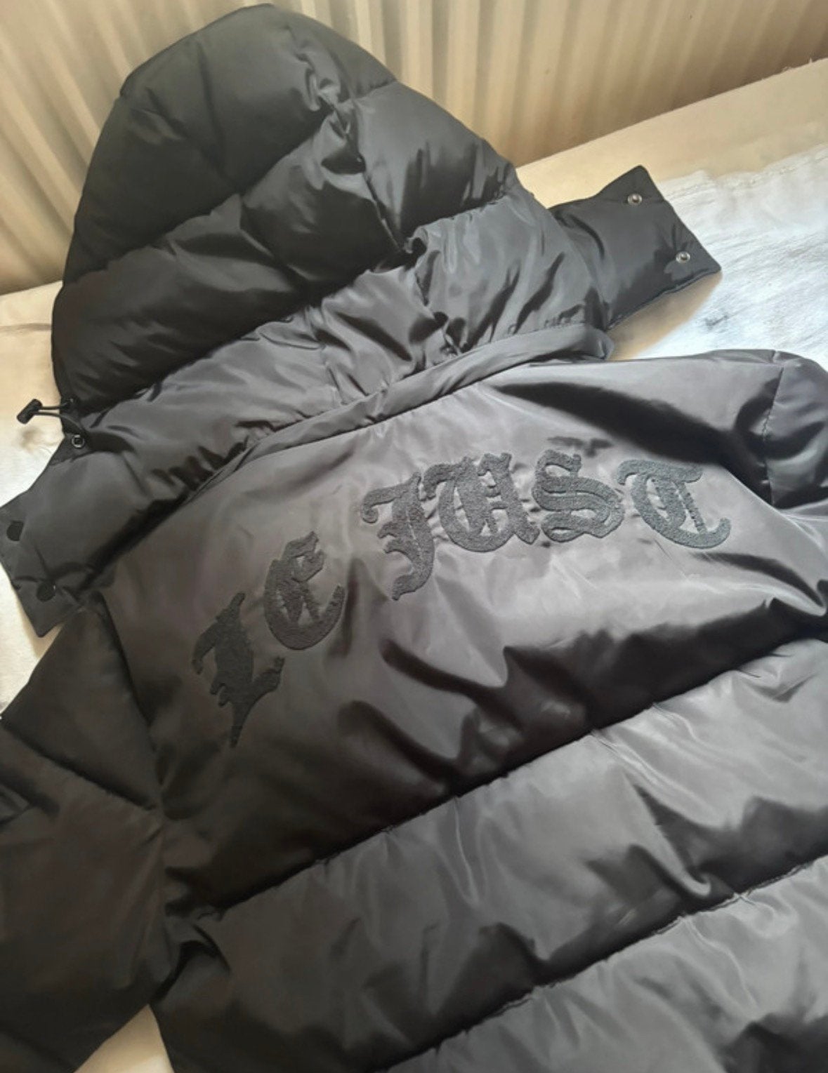 Le just puffer jas maat S, Ophalen of Verzenden, Zo goed als nieuw, Maat 46 (S) of kleiner, Zwart