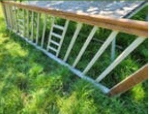Oude TRAPLEUNING / Balustrade / Leuning, Doe-het-zelf en Verbouw, Ophalen, Gebruikt, Trap, Minder dan 2 meter
