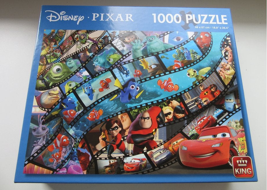 Disney Pixar puzzle 1000 stukjes, Verzenden, Overige figuren, Nieuw, Overige typen