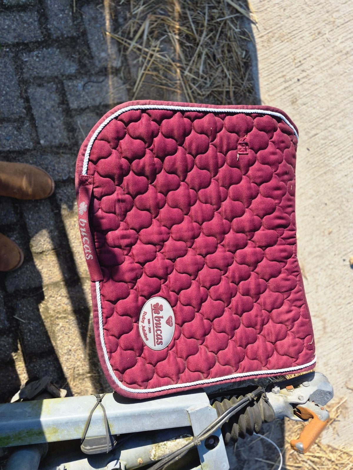 Sjabrak bucas bordeaux rood, Ophalen of Verzenden