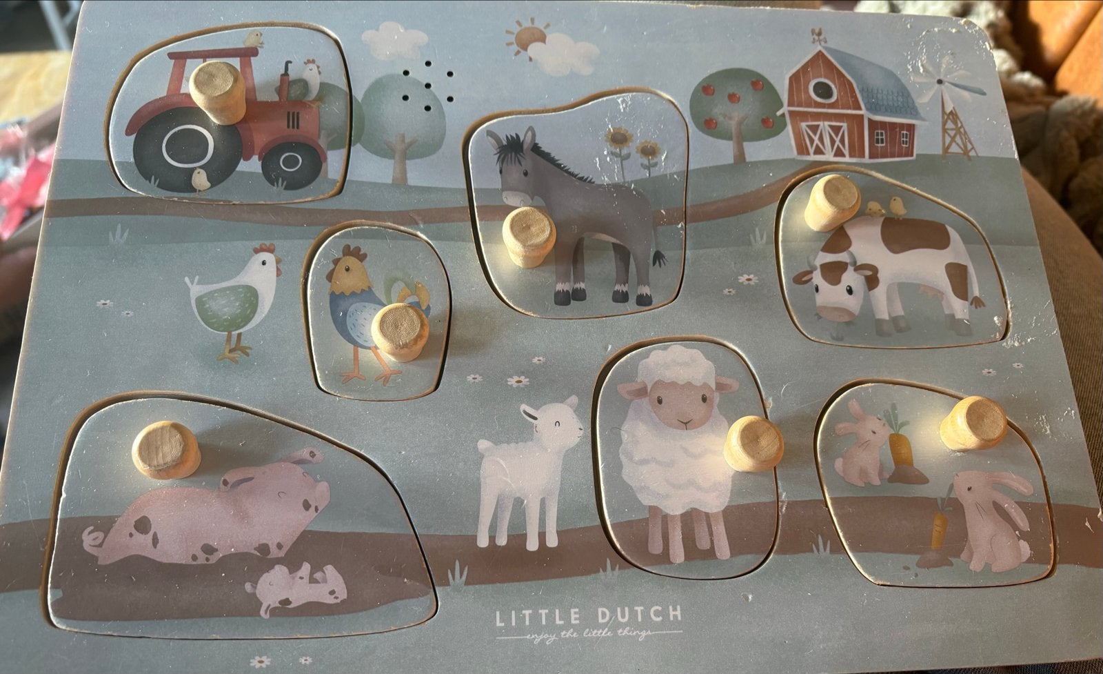 Little Dutch boerderij puzzel met geluiden, Ophalen, Gebruikt, Overige typen