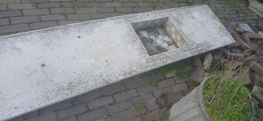 Mooi oud keuken blad, Huis en Inrichting, Ophalen of Verzenden, Gebruikt