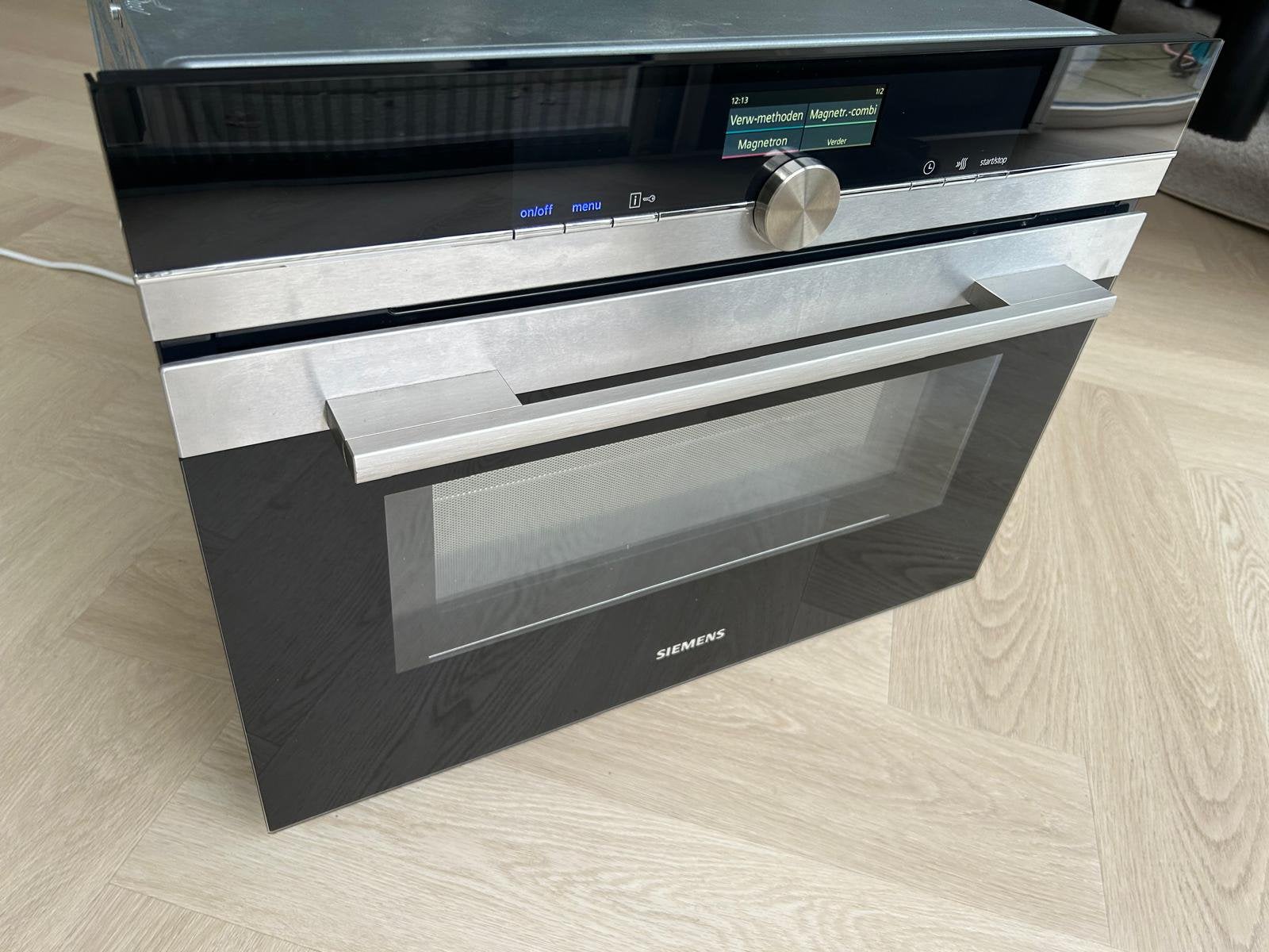 LUXE SIEMENS IQ700 COMBI OVEN MAGNETRON EN GRILL, Ophalen, Zo goed als nieuw, Oven met grill, Magnetronfunctie