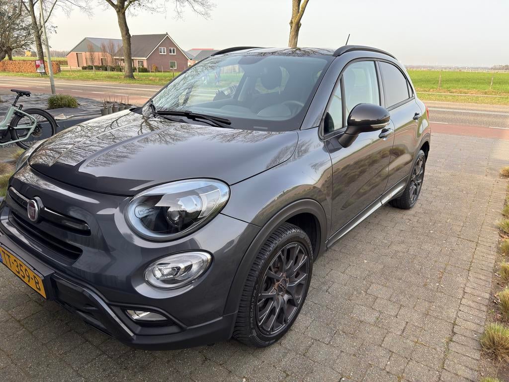 Fiat 500X 1.4 Turbo Multiair s-design 16V 140pk 2018 Grijs, Auto's, Fiat, Voorwielaandrijving, 4 cilinders, Origineel Nederlands