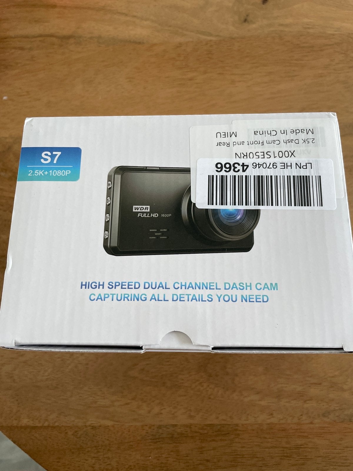 Dash cam camera high speed dual channel, Auto diversen, Dashcams, Ophalen, Nieuw