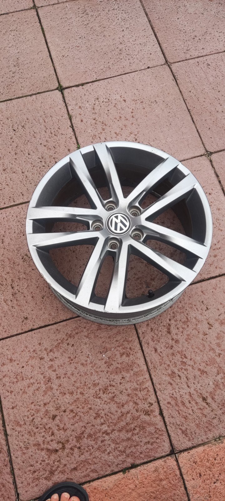 Originele Volkswagen 17 inch velg, Ophalen, Gebruikt, Velg(en), 17 inch