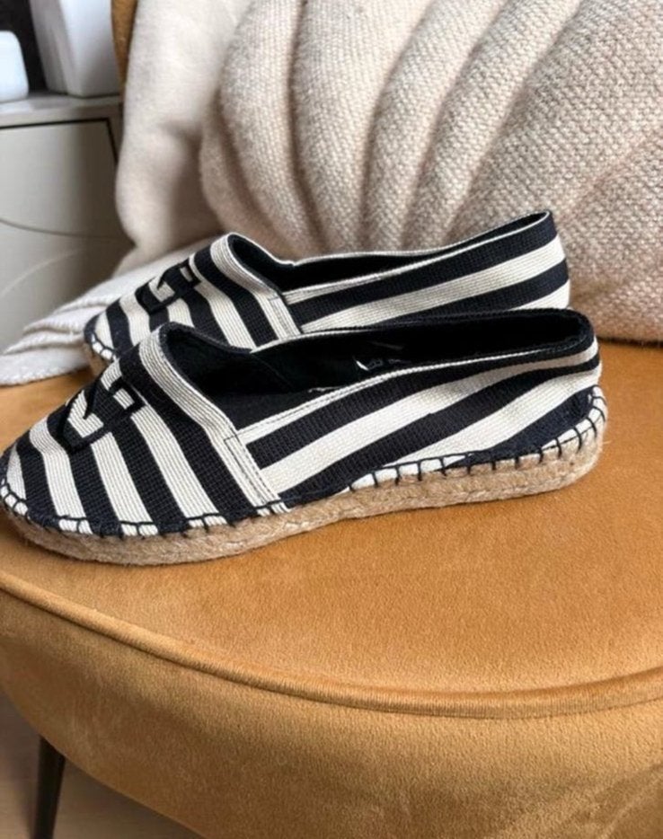 Nikkie gestreepte canvas espadrilles mt 39 NIEUW, Ophalen of Verzenden, Nieuw, Espadrilles of Moccasins