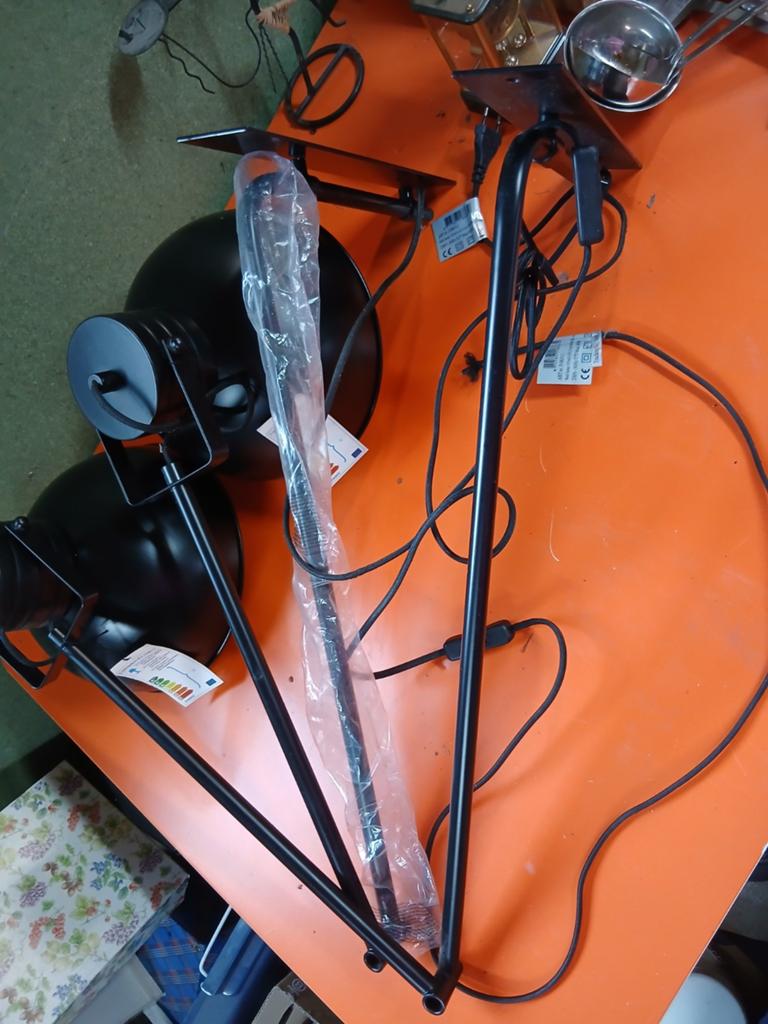 Morris wandlamp zwart - 2 stuks, Ophalen of Verzenden, Nieuw, Metaal, Industrieel, Modern