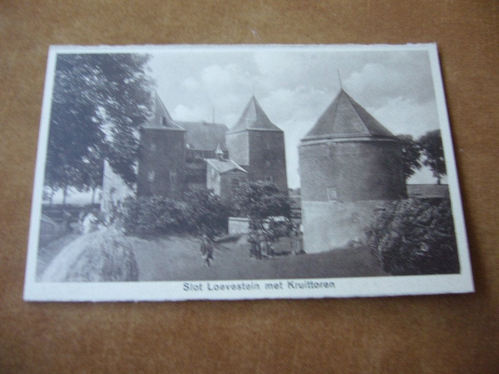 POEDEROIJEN  = SLOT LOEVESTEIN  --- KLITZSCH EN CO DEN HAAG, Verzamelen, Verzenden, Voor 1920, Ongelopen, Gelderland