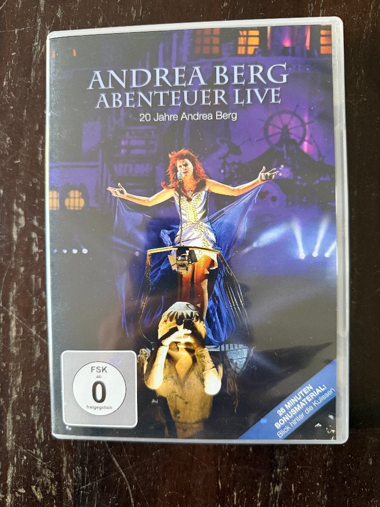Andrea Berg Abenteur Live ( 20 Jahre Andrea Berg ) DVD, Bonusmateriaal, Alle leeftijden, Duits, Ophalen of Verzenden