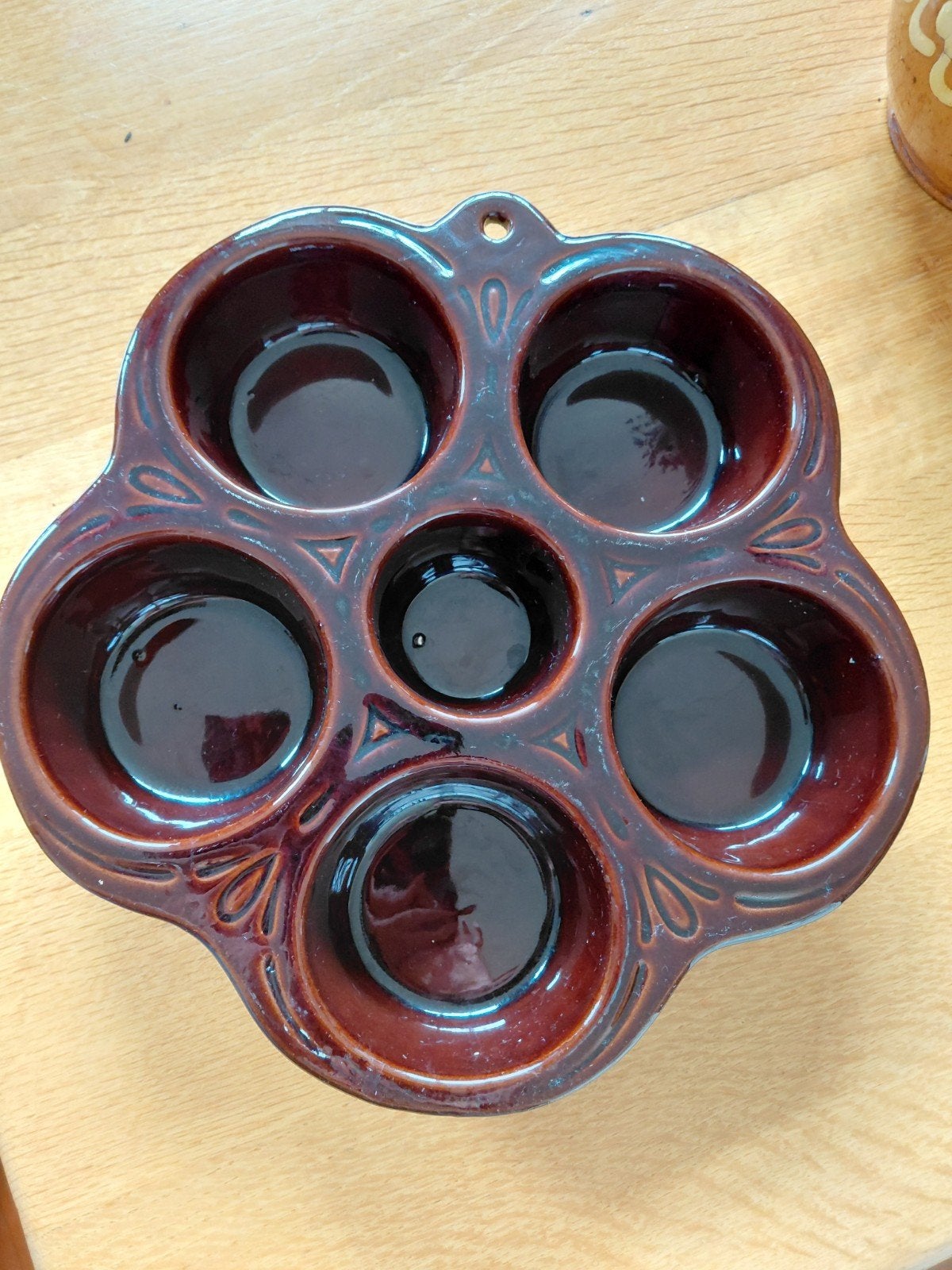 Vintage Duits keramiek puddingvorm - in 1 x porties, Ophalen of Verzenden