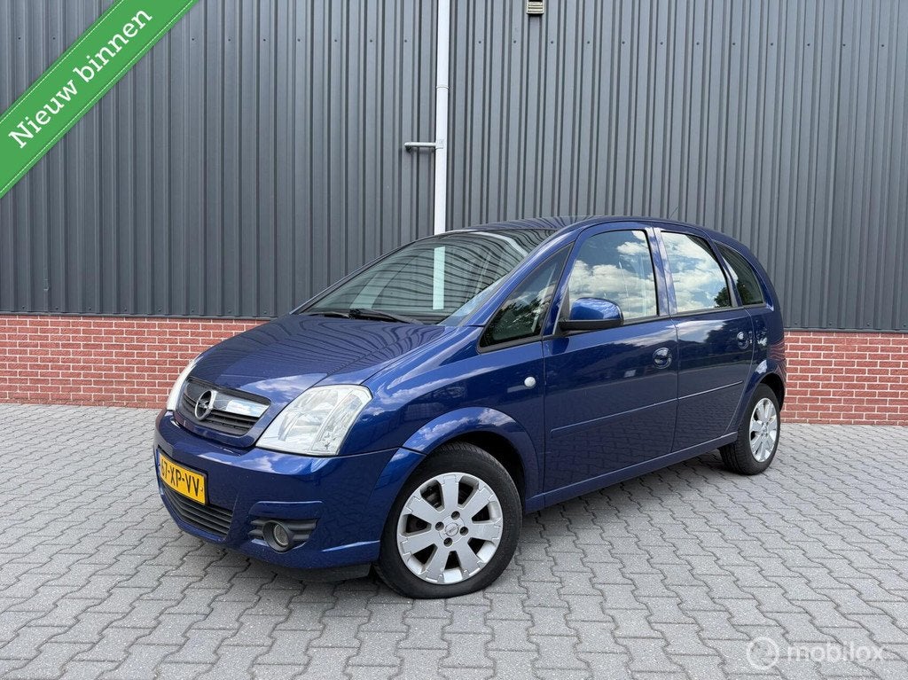Opel Meriva 1.4-16V Temptation Airco Apk Rijdt Schakelt Goed, Auto's, Opel, Voorwielaandrijving, Gebruikt, 4 cilinders, Blauw