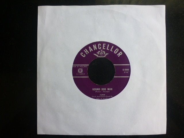 Fabian.  Hound dog man. / Friendly world., Ophalen of Verzenden, Gebruikt, 7 inch, Pop