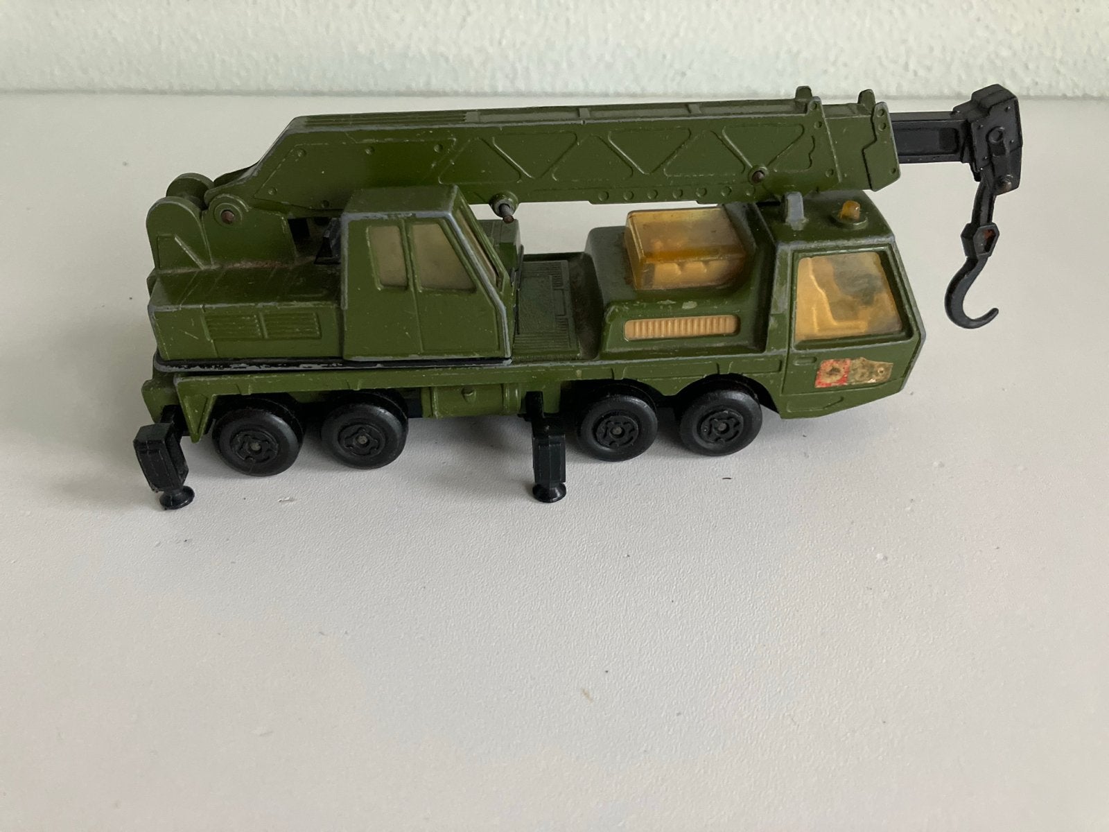 Matchbox Super Kings K-32 Foden Kraanwagen 1974, Ophalen of Verzenden, Gebruikt