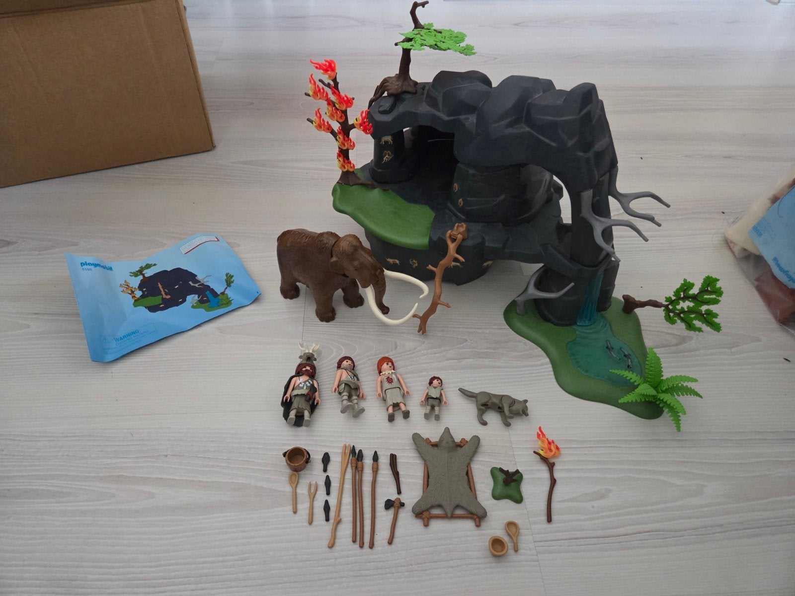 Playmobil oertijd 5100, Kinderen en Baby's, Speelgoed | Playmobil, Ophalen, Gebouw, Complete set, Historisch