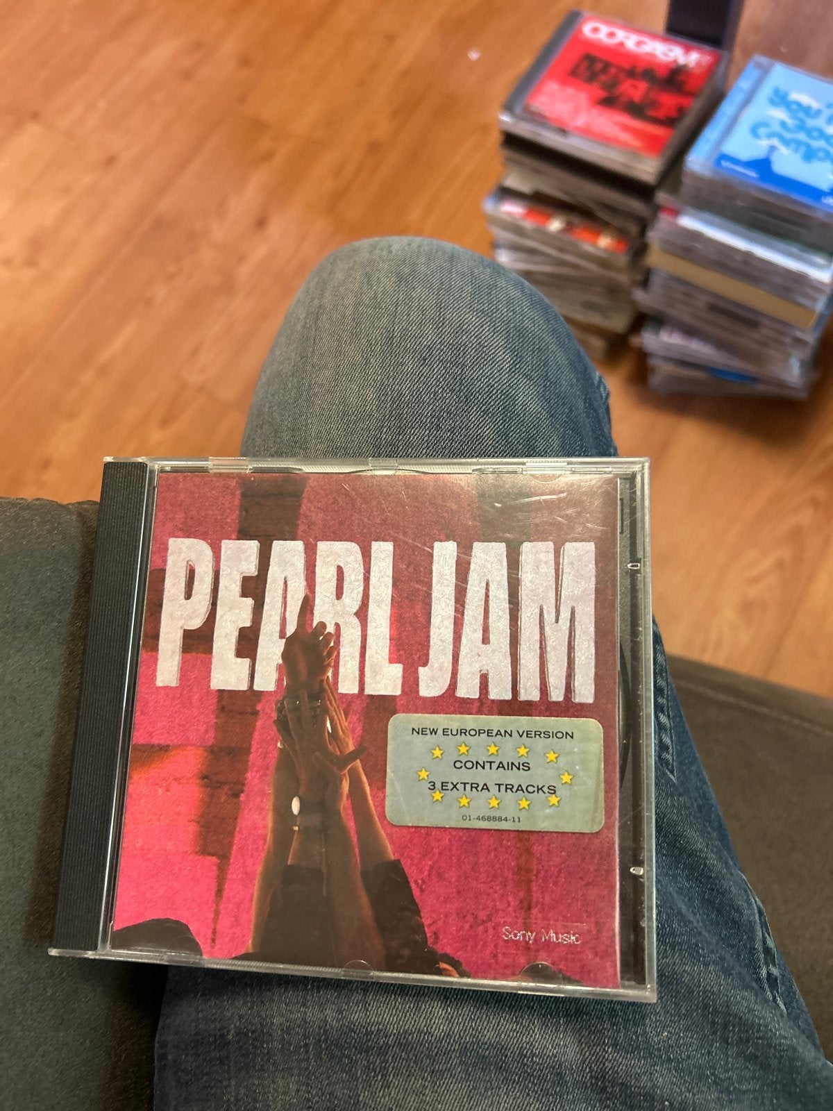 Pearl Jam - Ten (New European Version met 3 extra tracks), Ophalen of Verzenden, Zo goed als nieuw