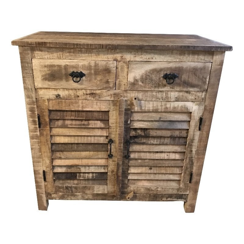 Kast met vakantie-vibes Dressoir Louvre Naturel, Ophalen, Met deur(en), Diversen, Nieuw