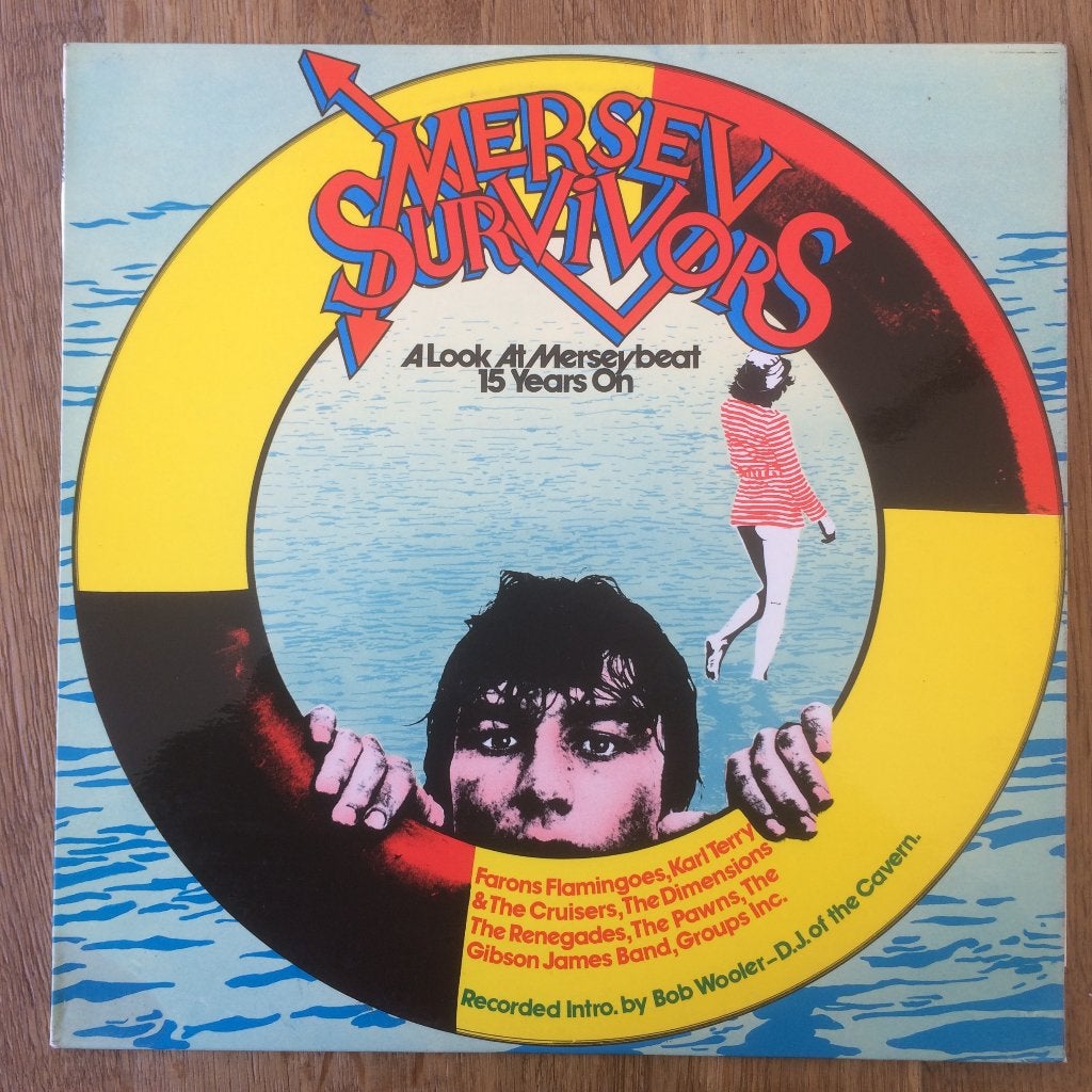 Mersey Survivors LP UK Rock & Roll compilation compilatie, Cd's en Dvd's, Vinyl | Rock, Gebruikt, Rock-'n-Roll, 1960 - 1969, 12 inch