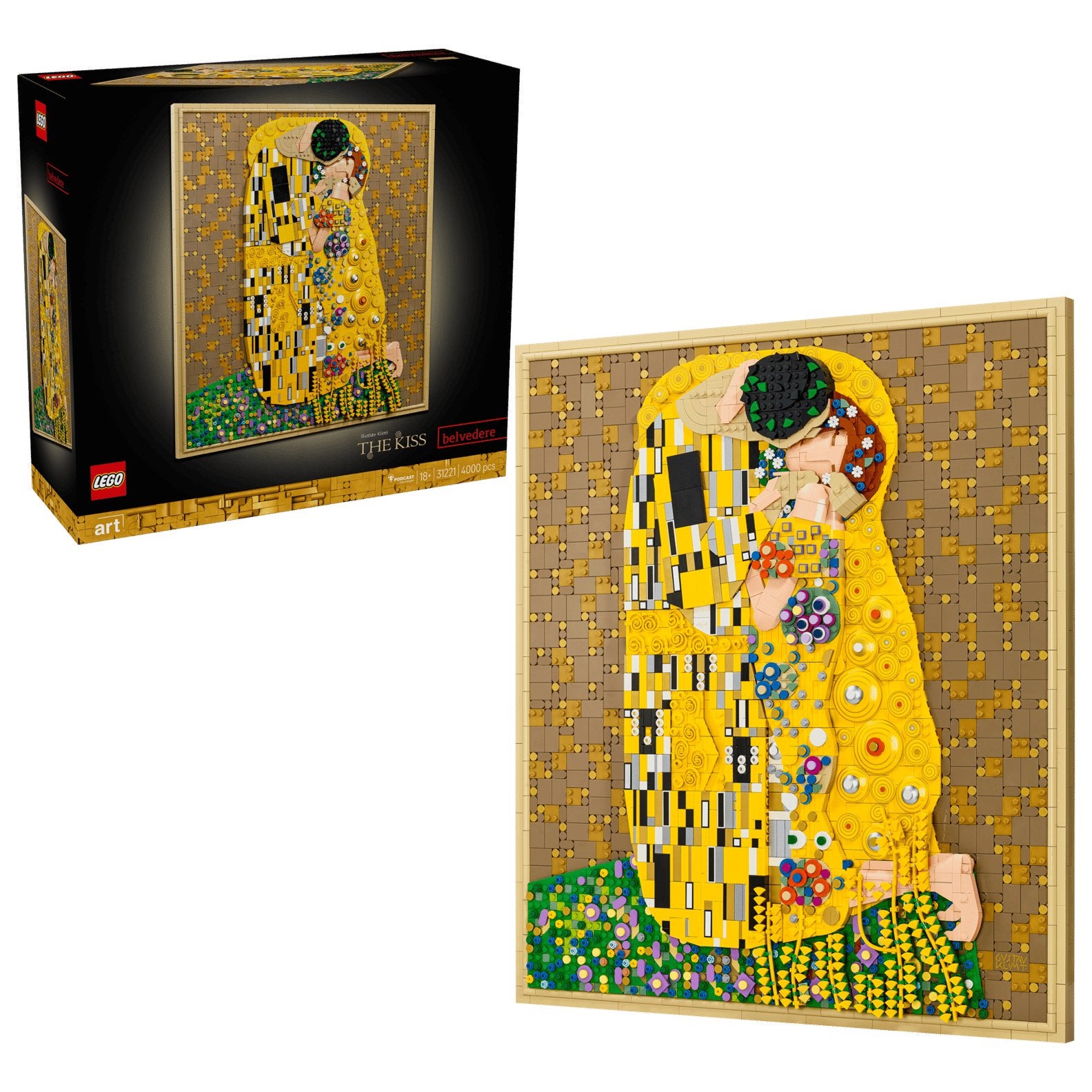 Lego Gustav Klimt – De kus, Lego, Lego, Overige thema's, Lego
