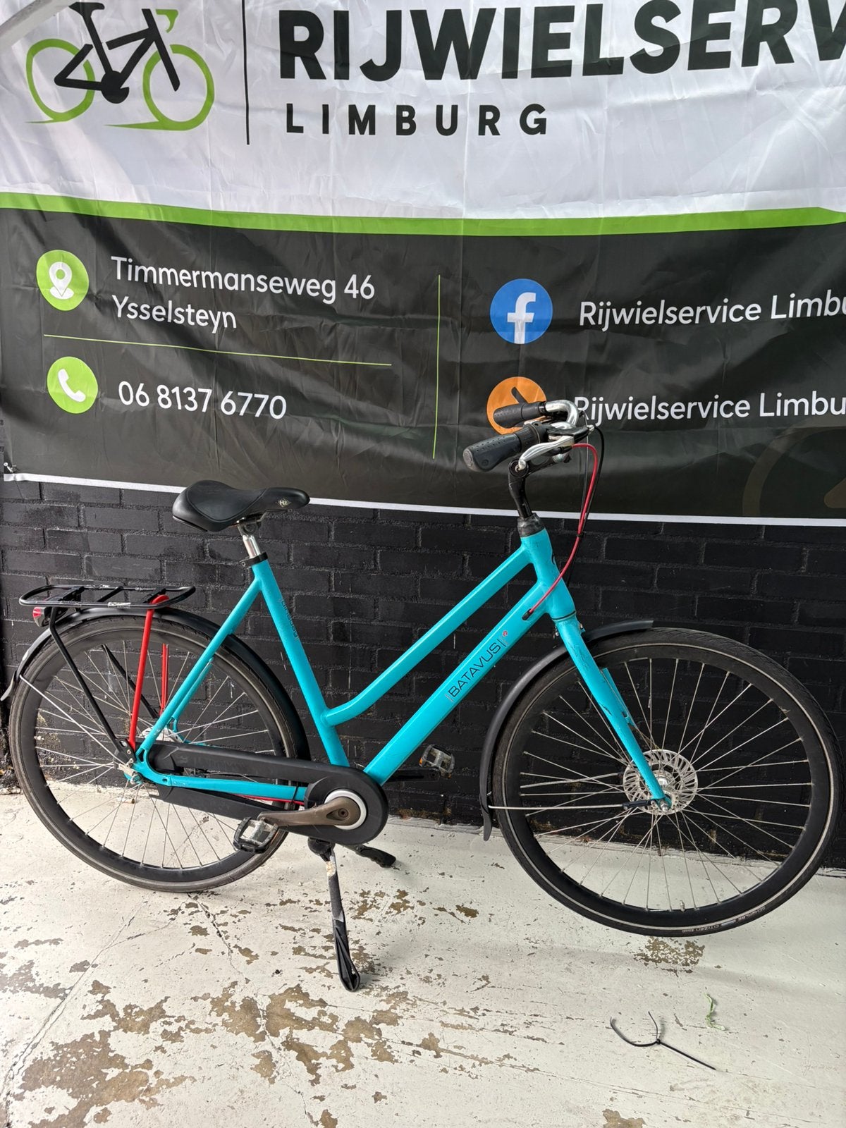 Batavus Damesfiets, Ophalen, Gebruikt, Minder dan 10 versnellingen, Batavus