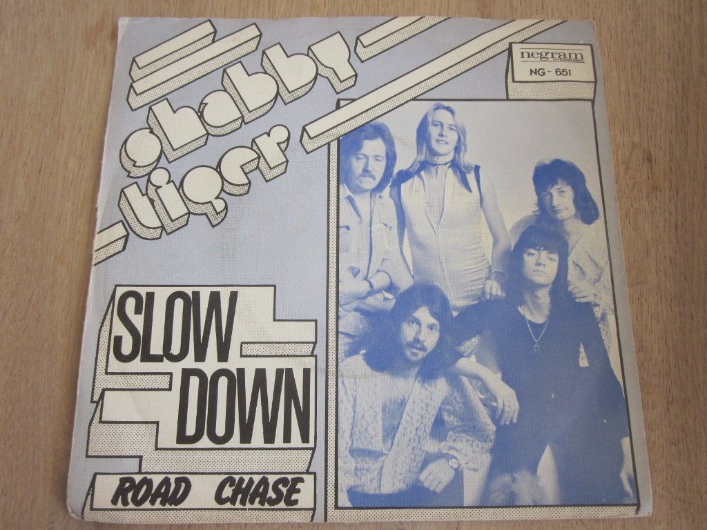 Shabby Tiger - Slow down, Verzenden, 7 inch, Zo goed als nieuw, Pop