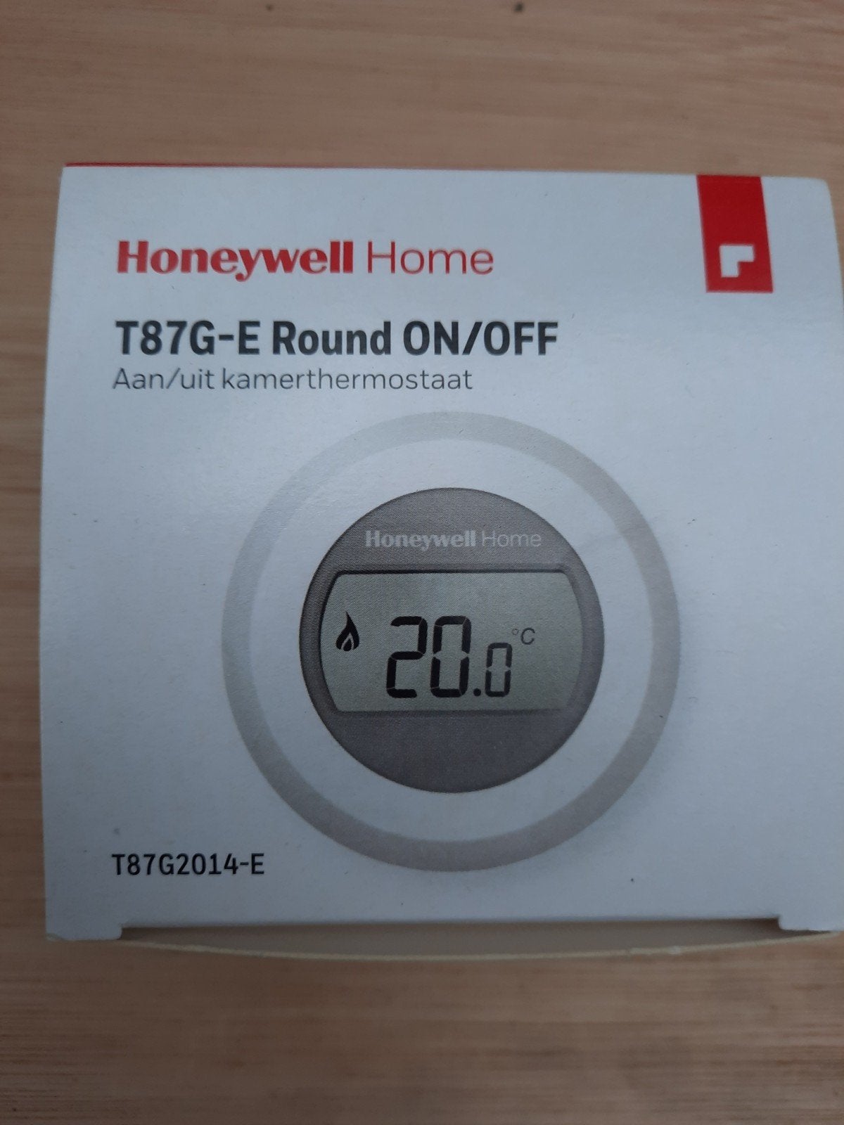 Nieuwe Honeywell Round T87G-E ON/OFF Kamerthermostaat, Doe-het-zelf en Verbouw, Ophalen of Verzenden
