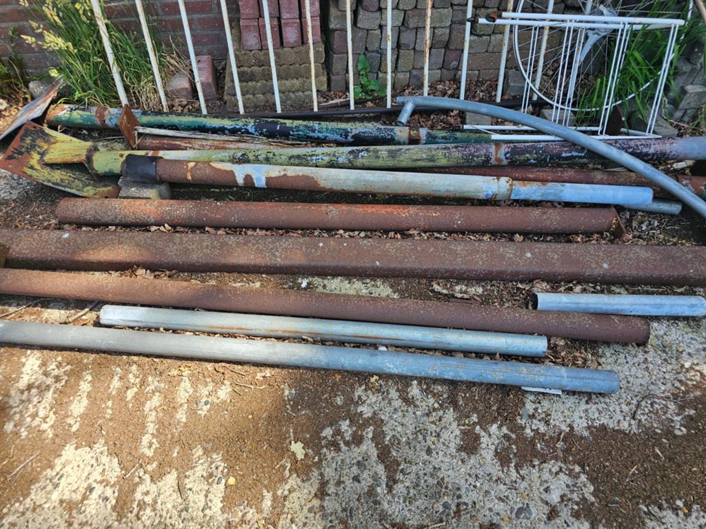 Stalen buis, ijzeren buizen, Doe-het-zelf en Verbouw, Metalen, Ophalen