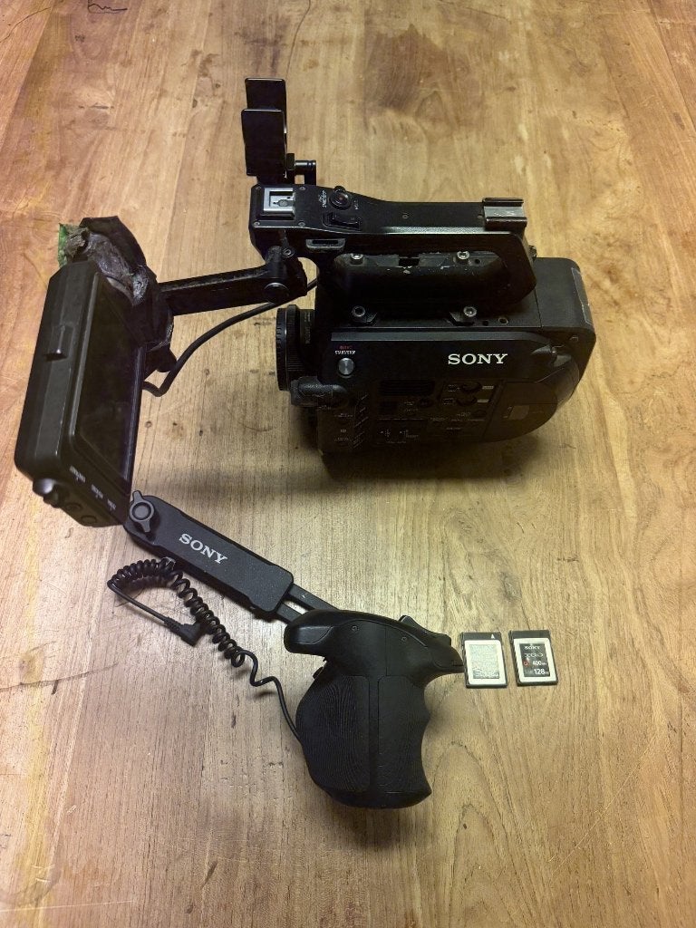 Sony PXW-FS7 mk1 + Metabones Speed Booster Ultra + 2x XQD, Gebruikt, Sony, Overige typen, Ophalen of Verzenden