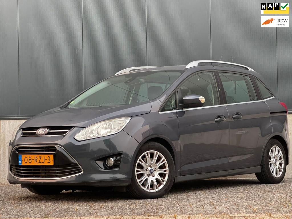 Ford Grand C-Max 1.6 TDCi Titanium 7p., Auto's, Ford, Euro 5, Gebruikt, 4 cilinders, 1404 kg