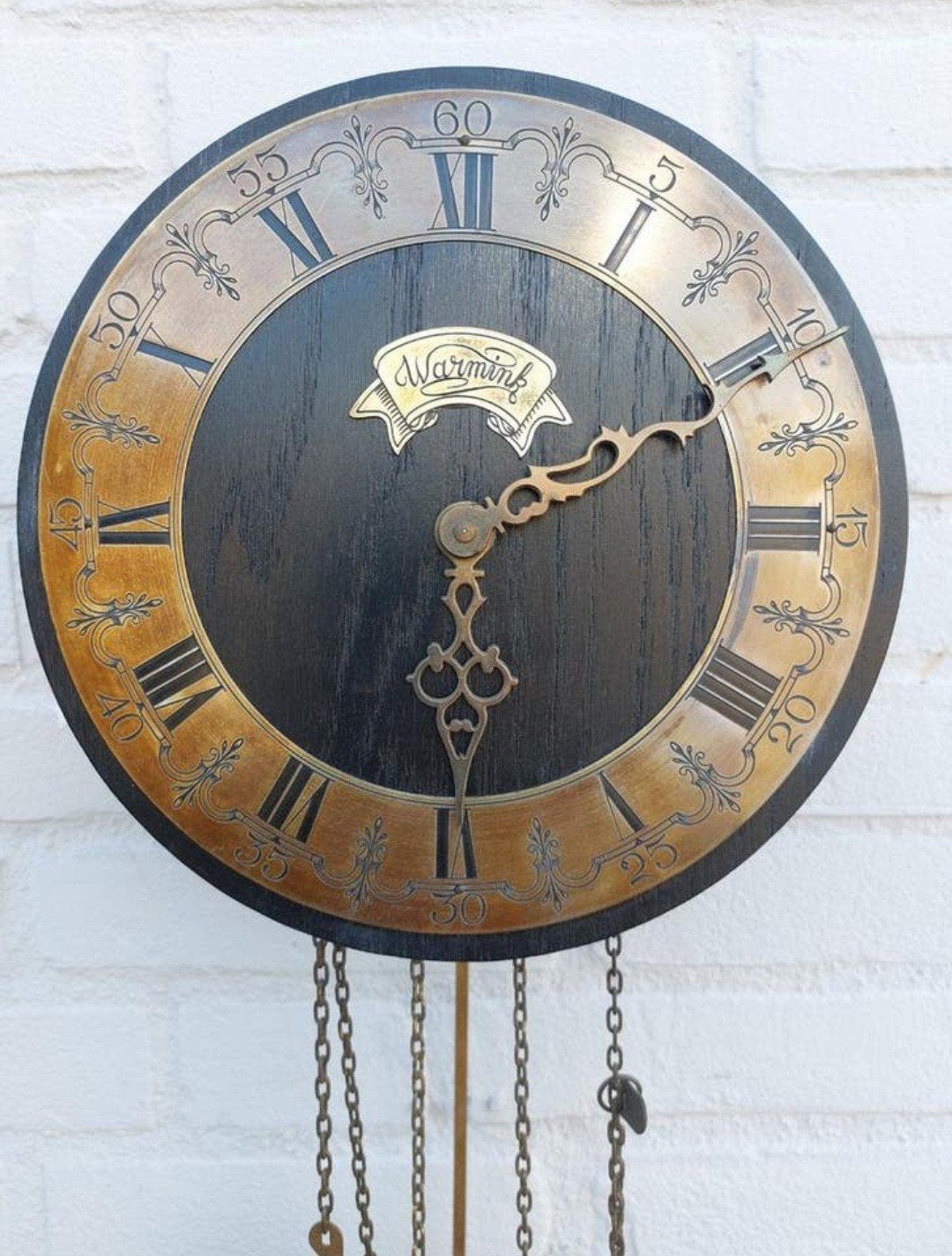 PENDULE / REGULATEURKLOK VAN WARMINK, Antiek en Kunst, Antiek | Klokken, Ophalen