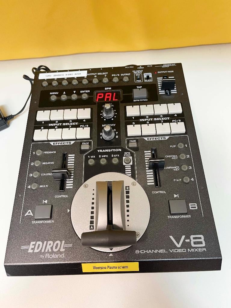 Edirol V-8 8-CHANNEL VIDEO MIXER (werk perfect), Overige merken, N, N, Overige typen