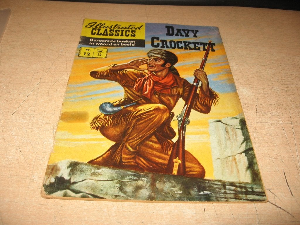 Illustrated Classics    12    Davy Crockett, Eén stripboek, Ophalen of Verzenden, Gelezen