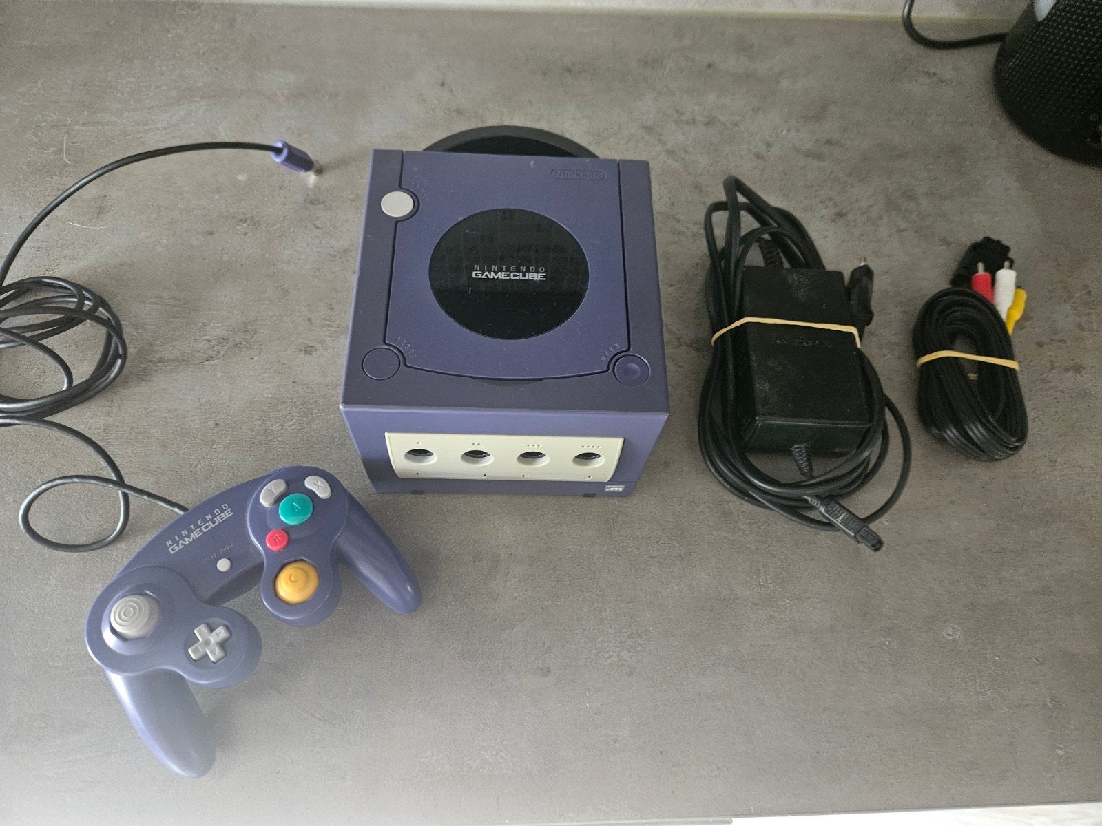 Originele Nintendo GameCube Indigo met controller, Ophalen of Verzenden