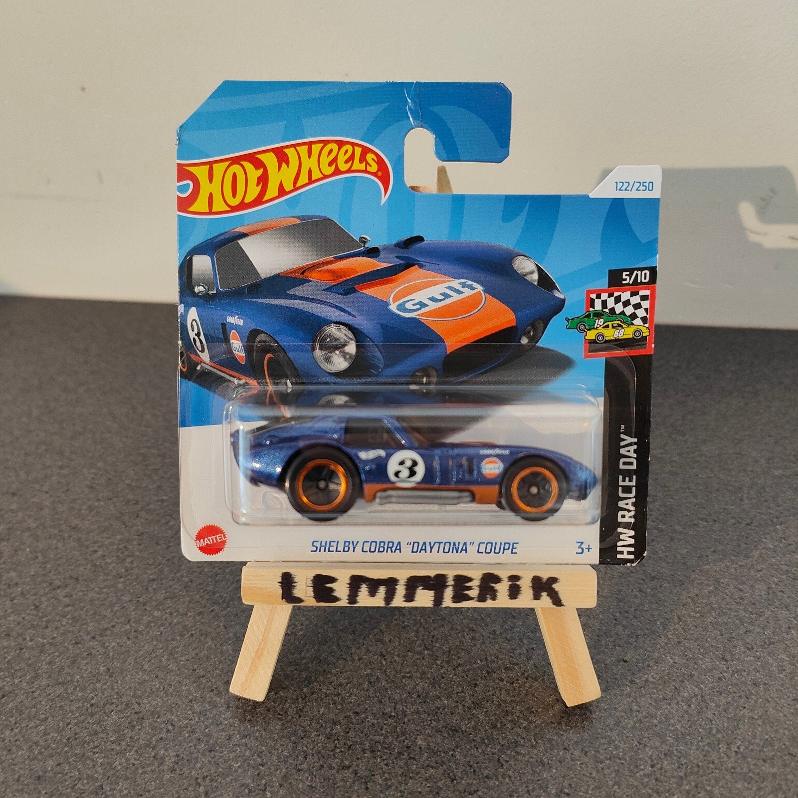 Hot Wheels Shelby Cobra "Daytona" Coupe Gulf, Ophalen of Verzenden, Nieuw, Auto