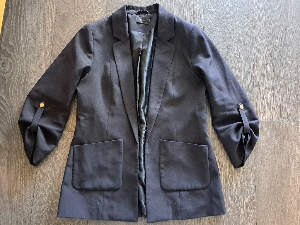 Zwarte Blazer  Jasje  Only   -    40   jusa17, Maat 38/40 (M), Only, Zwart, Ophalen of Verzenden