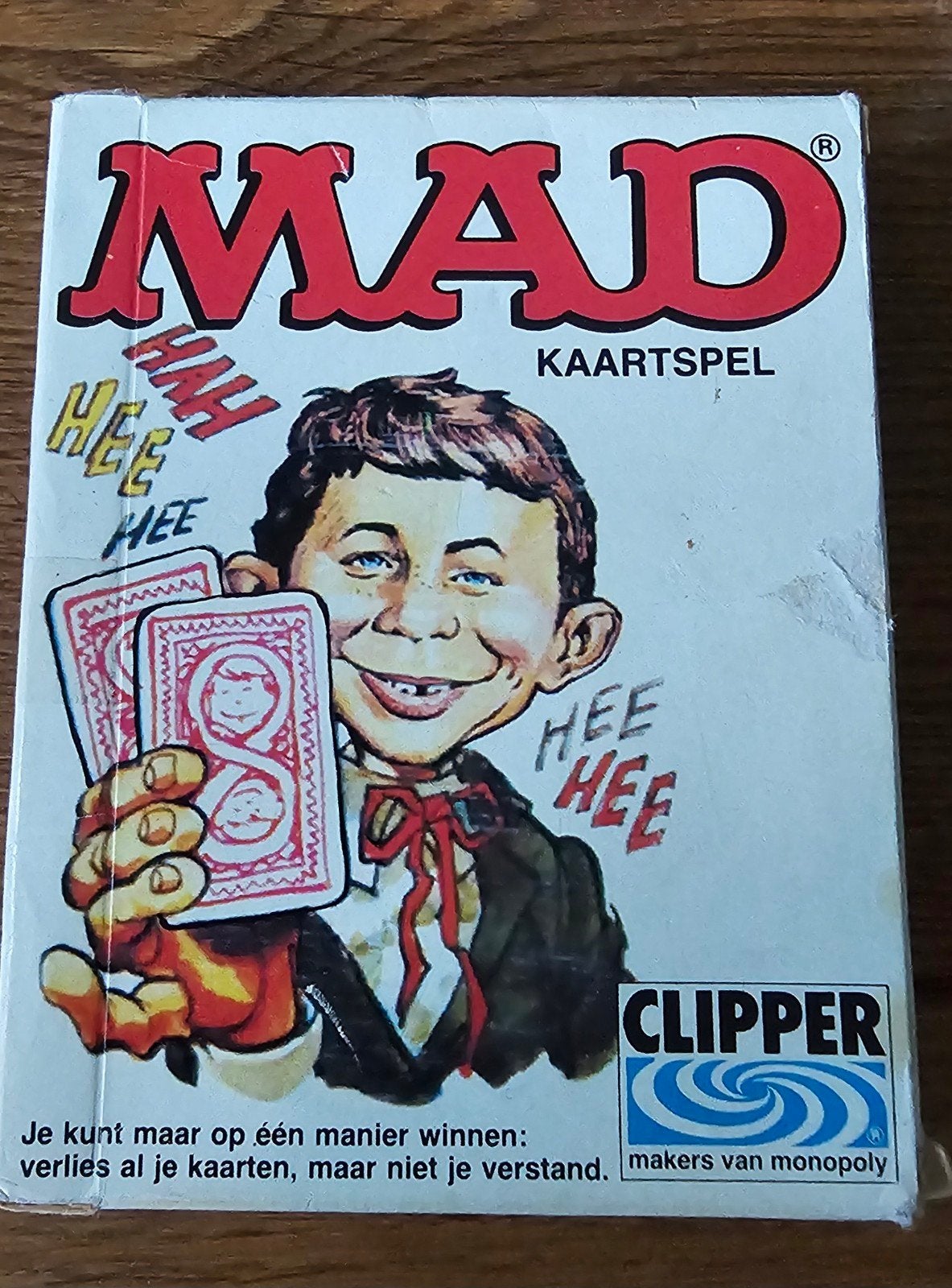 MAD kaartspel- 1980- Compleet/ Schoon- Verzenden mogelijk, Ophalen