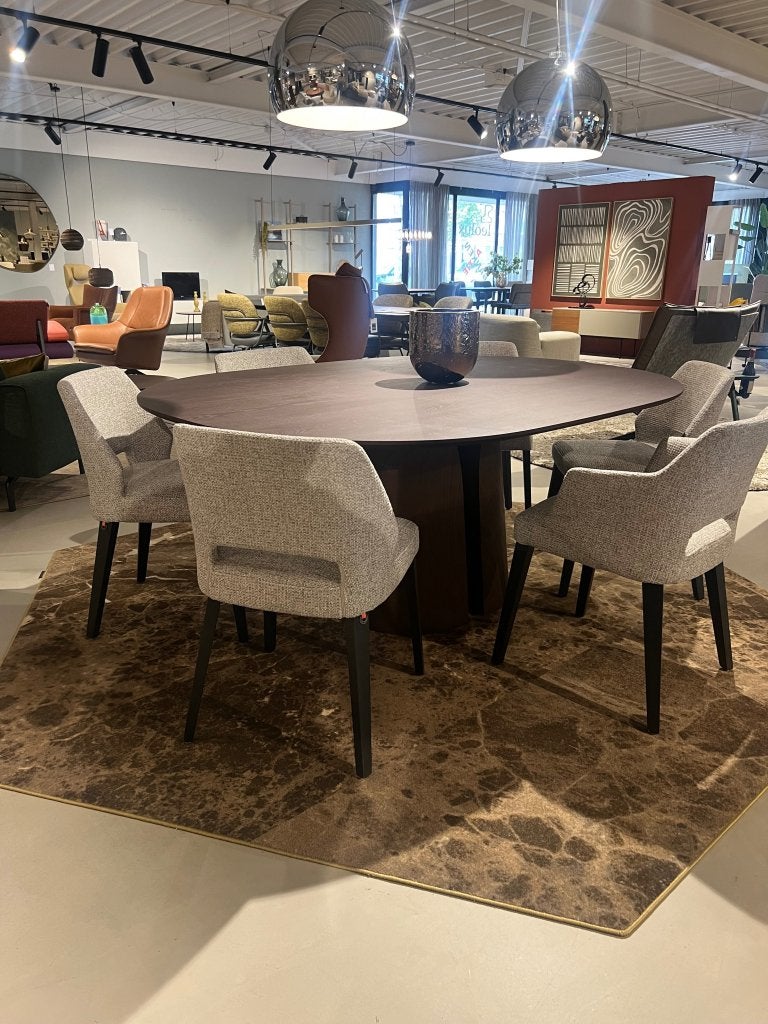 Mobitec Blossom eettafel | E42 noten look mat