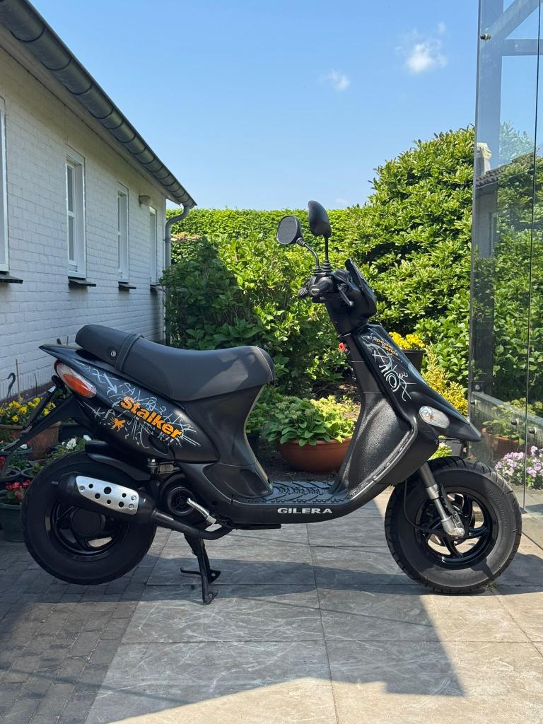 ️Gilera stalker 50cc zwart NIEUWSTAAT Uniek!️, Niet ingevuld, Niet ingevuld, Niet ingevuld