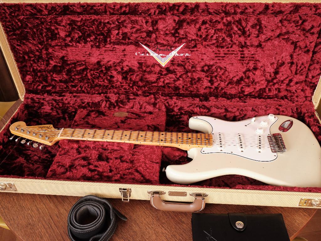 Fender Stratocaster Custom Shop, Ophalen, Zo goed als nieuw, Solid body, Fender