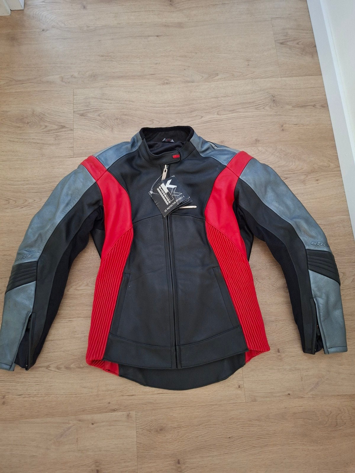 Nieuwe Grid motorjas, maat 42, Ophalen of Verzenden, Nieuw met kaartje, Jas | leer, Grid