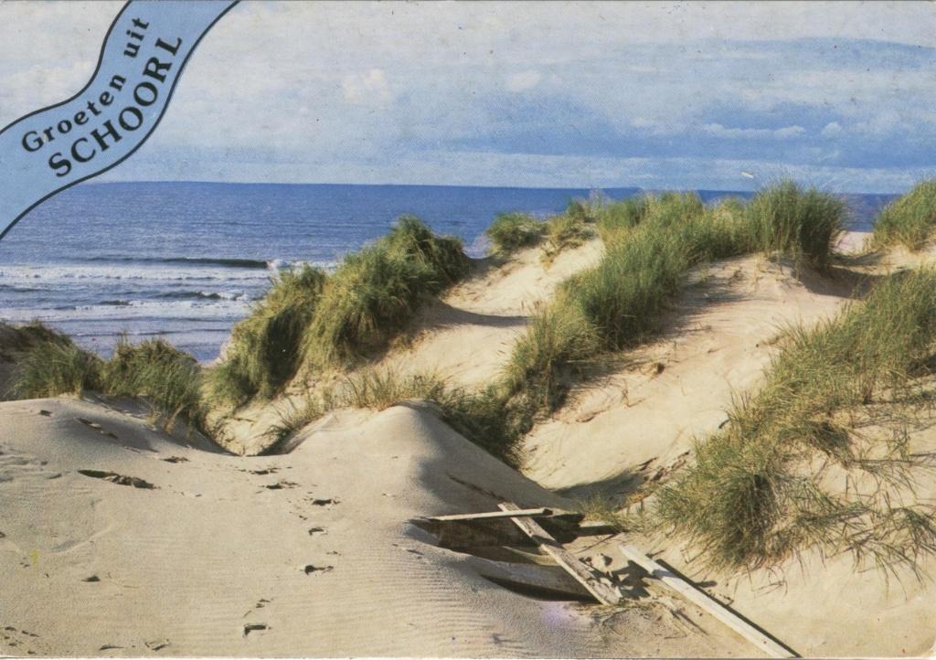 Schoorl groeten uit 1987, Verzenden, 1980 tot heden, Gelopen, Noord-Holland